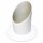 Hülsenleuchter Weiß für Tauf-, Kommunionkerze 6 cm Kerzendurchmesser