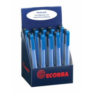 Radierstift für zielgenaues und schmierfreies Radieren Blau